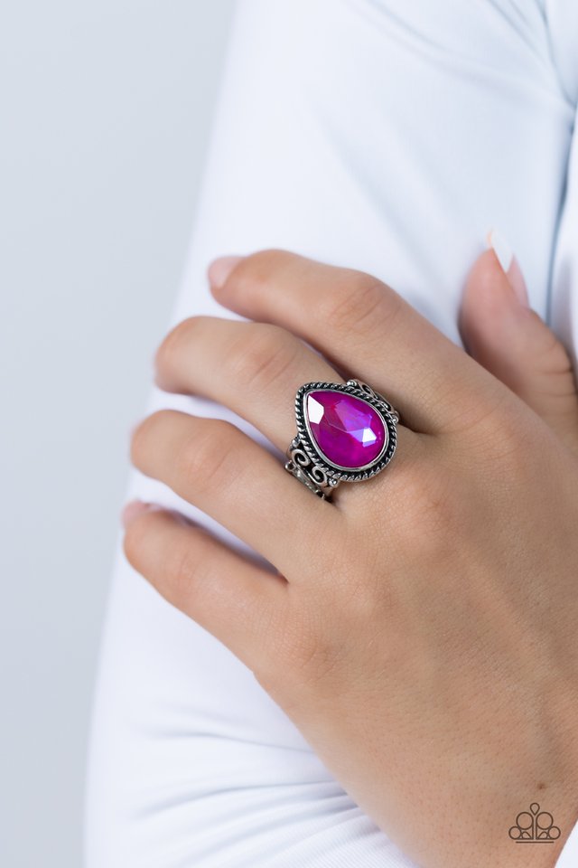 Supernatural Sparkle - Pink - Paparazzi Ring Image