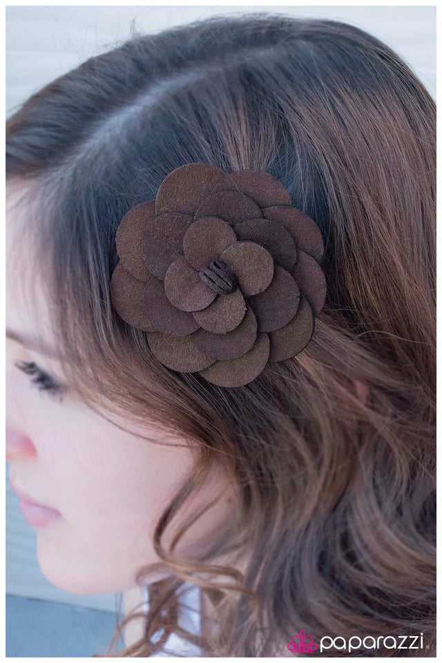 Paparazzi Hair Accessories ~ Down South - Brown