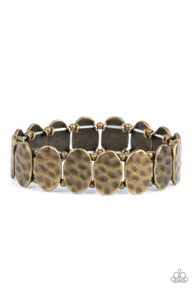 Trinket Trek - Brass - Paparazzi Bracelet Image