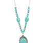 Southwest Paradise - Blue - Paparazzi Necklace Image