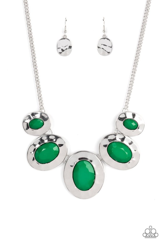 Rivera Rendezvous - Green - Paparazzi Necklace Image