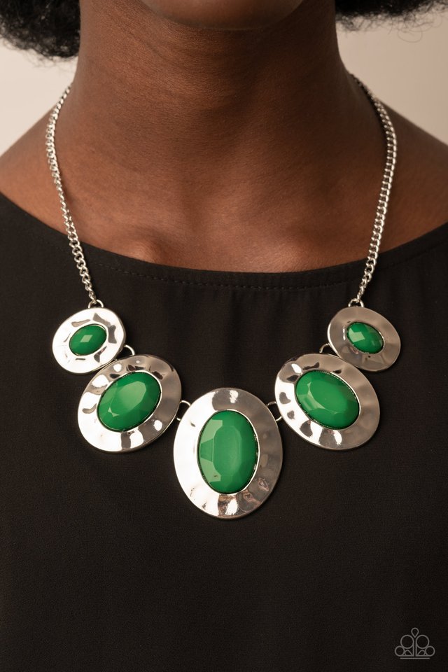 Rivera Rendezvous - Green - Paparazzi Necklace Image