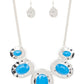 Rivera Rendezvous - Blue - Paparazzi Necklace Image