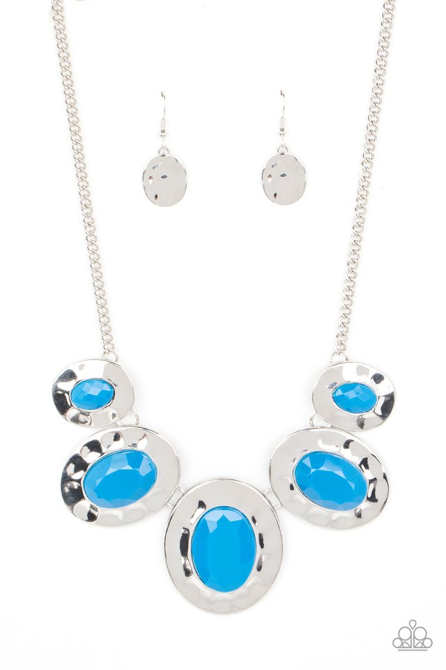 Rivera Rendezvous - Blue - Paparazzi Necklace Image