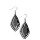 Deco Dazzle - Silver - Paparazzi Earring Image