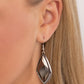 Deco Dazzle - Silver - Paparazzi Earring Image