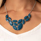 Glitzy Goddess - Blue - Paparazzi Necklace Image