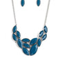 Glitzy Goddess - Blue - Paparazzi Necklace Image