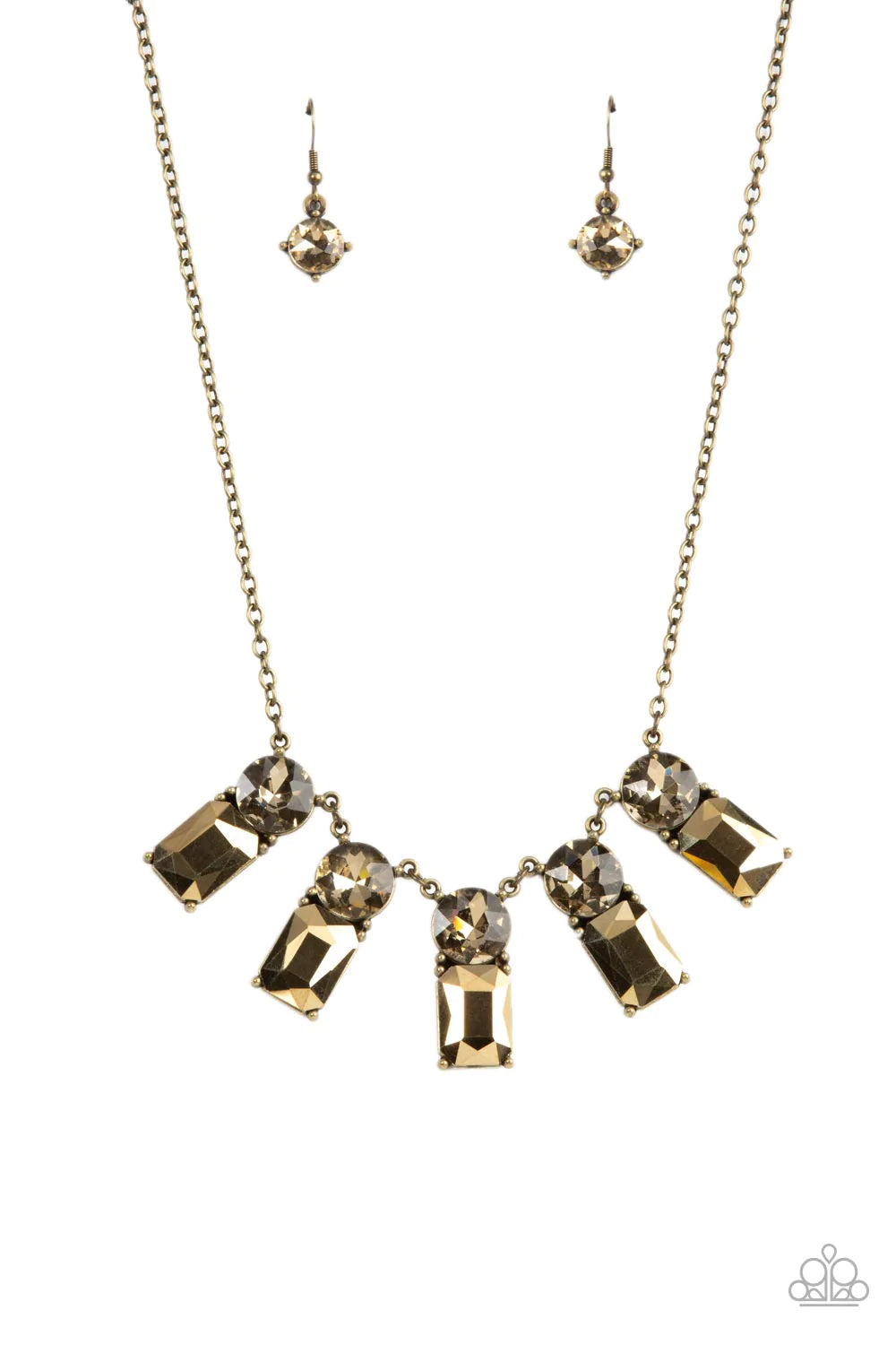 Paparazzi Necklace ~ Celestial Royal - Brass