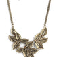 ​Holly Heiress - Brass - Paparazzi Necklace Image
