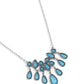 ​Exceptionally Ethereal - Blue - Paparazzi Necklace Image