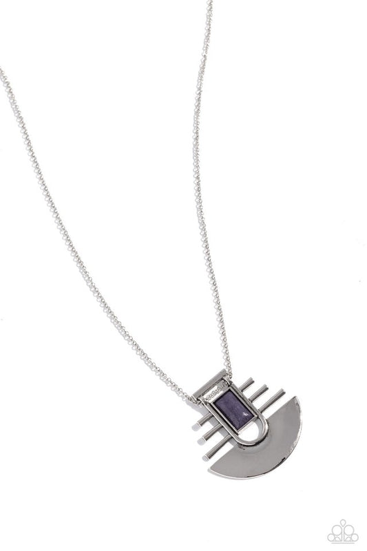 Soulful Serenity - Purple - Paparazzi Necklace Image