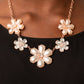 Fiercely Flowering - Copper - Paparazzi Necklace Image