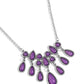 ​Exceptionally Ethereal - Purple - Paparazzi Necklace Image