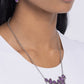 ​Exceptionally Ethereal - Purple - Paparazzi Necklace Image
