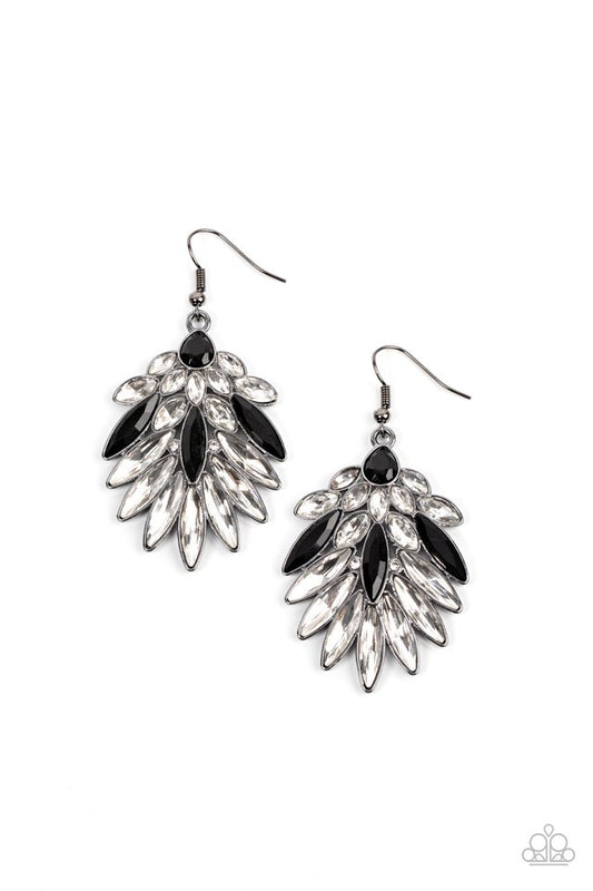 COSMIC-politan - Black - Paparazzi Earring Image