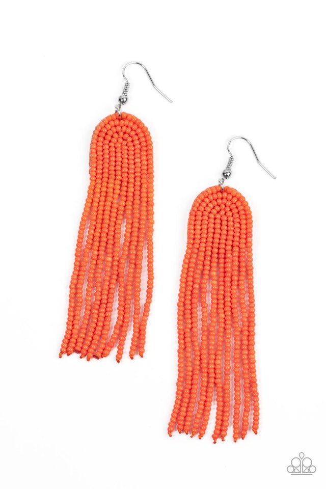 Paparazzi orange seed on sale beads