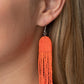 Right as RAINBOW - Orange - Paparazzi Earring Image