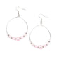 Ambient Afterglow - Pink - Paparazzi Earring Image