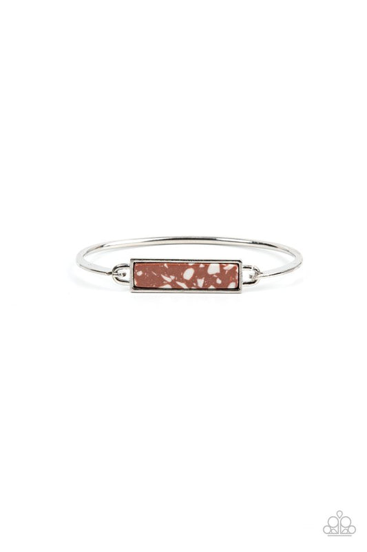 Terrazzo Tarot - Brown - Paparazzi Bracelet Image