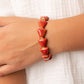 SHARK Out of Water - Red - Paparazzi Bracelet Image