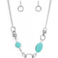 Sonoran Solo - Blue - Paparazzi Necklace Image