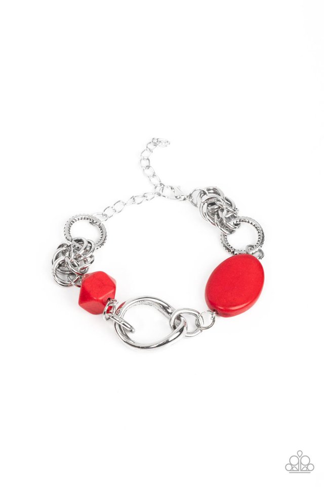 Hola, SONORA - Red - Paparazzi Bracelet Image