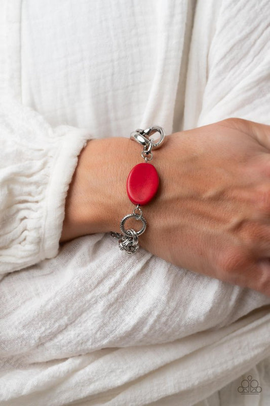 Hola, SONORA - Red - Paparazzi Bracelet Image