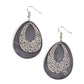 Bountiful Beaches - Silver - Paparazzi Earring Image