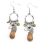 Bountiful Blessings - Green - Paparazzi Earring Image