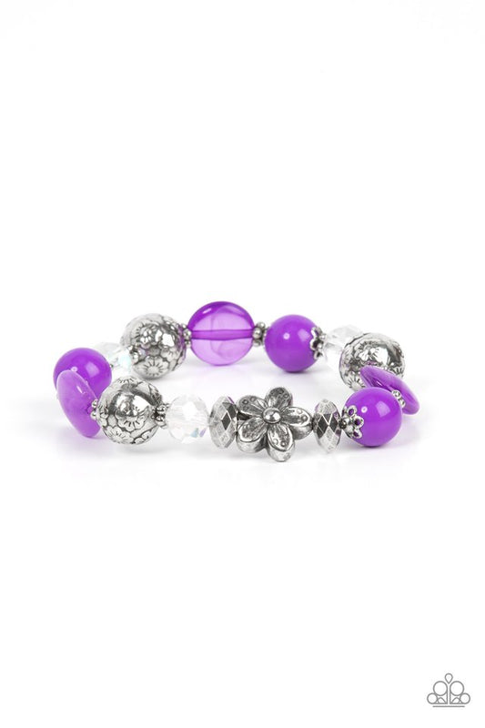 Pretty Persuasion - Purple - Paparazzi Bracelet Image