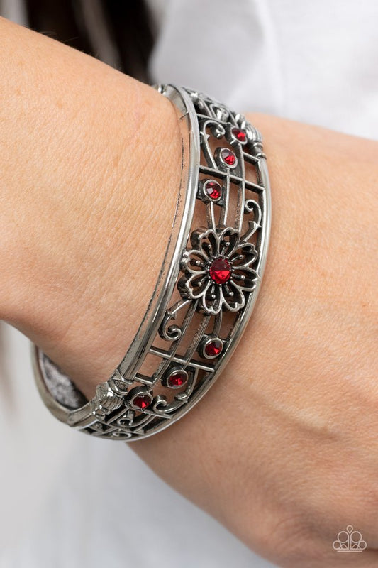 ​Prairie Musical - Red - Paparazzi Bracelet Image