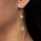 Ethereally Extravagant - Gold - Paparazzi Earring Image