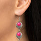 Tahoe Trailblazer - Pink - Paparazzi Earring Image