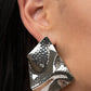 Modern Maverick - Silver - Paparazzi Earring Image