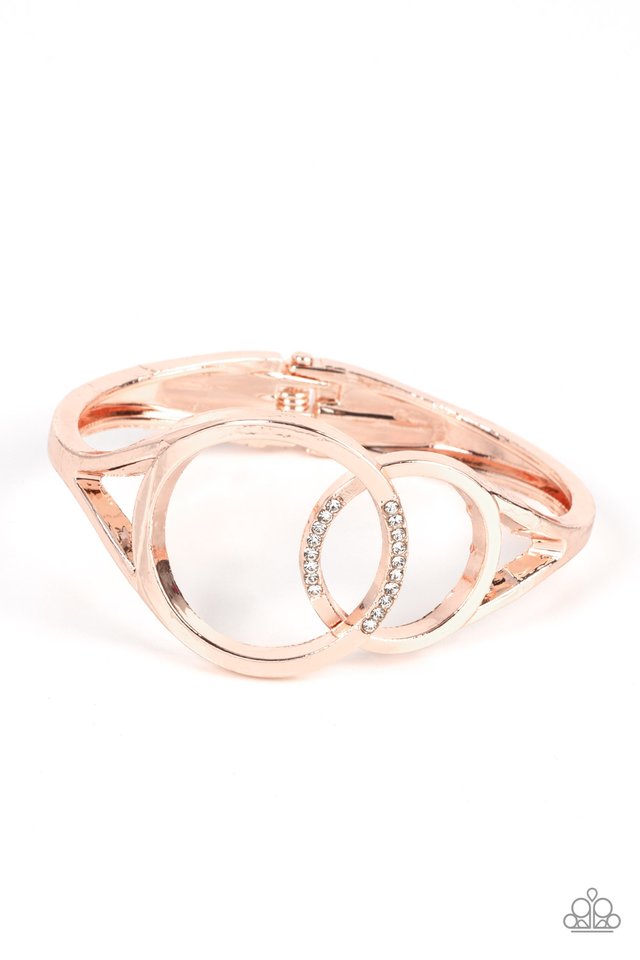 ​Scope of Expertise - Rose Gold - Paparazzi Bracelet Image