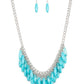 Beach House Hustle - Blue - Paparazzi Necklace Image