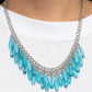 Beach House Hustle - Blue - Paparazzi Necklace Image