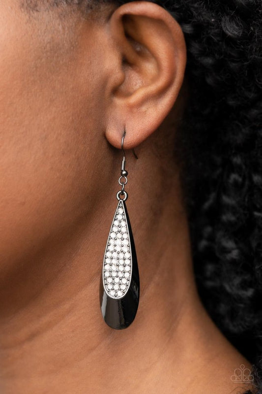 Prismatically Persuasive - Black - Paparazzi Earring Image