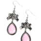 Brightly Blooming - Pink - Paparazzi Earring Image