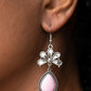 Brightly Blooming - Pink - Paparazzi Earring Image