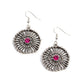 Tangible Twinkle - Pink - Paparazzi Earring Image