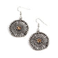 Tangible Twinkle - Brown - Paparazzi Earring Image