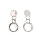 Industrialized Fashion - Silver - Paparazzi Earring Image