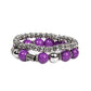 Walk This SWAY - Purple - Paparazzi Bracelet Image