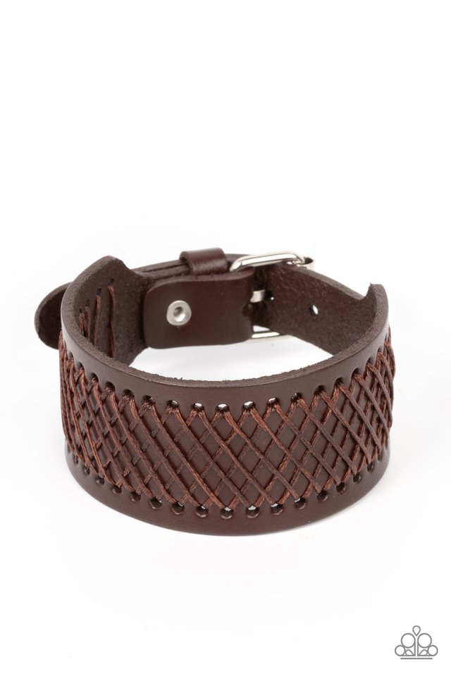 Drifter Discovery - Brown - Paparazzi Bracelet Image