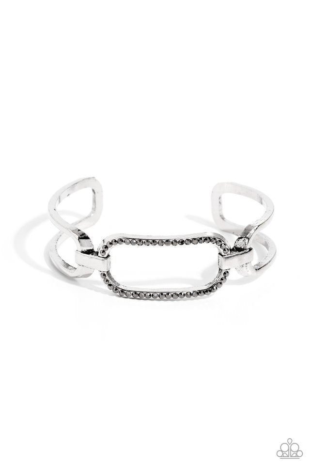 ​Civic Chic - Silver - Paparazzi Bracelet Image