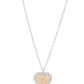 Heart Full of Luster - Brown - Paparazzi Necklace Image