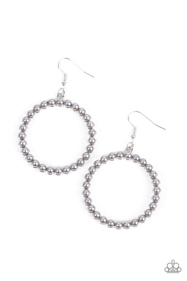 Can I Get a Hallelujah - Silver - Paparazzi Earring Image