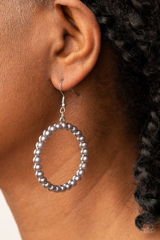 Can I Get a Hallelujah - Silver - Paparazzi Earring Image